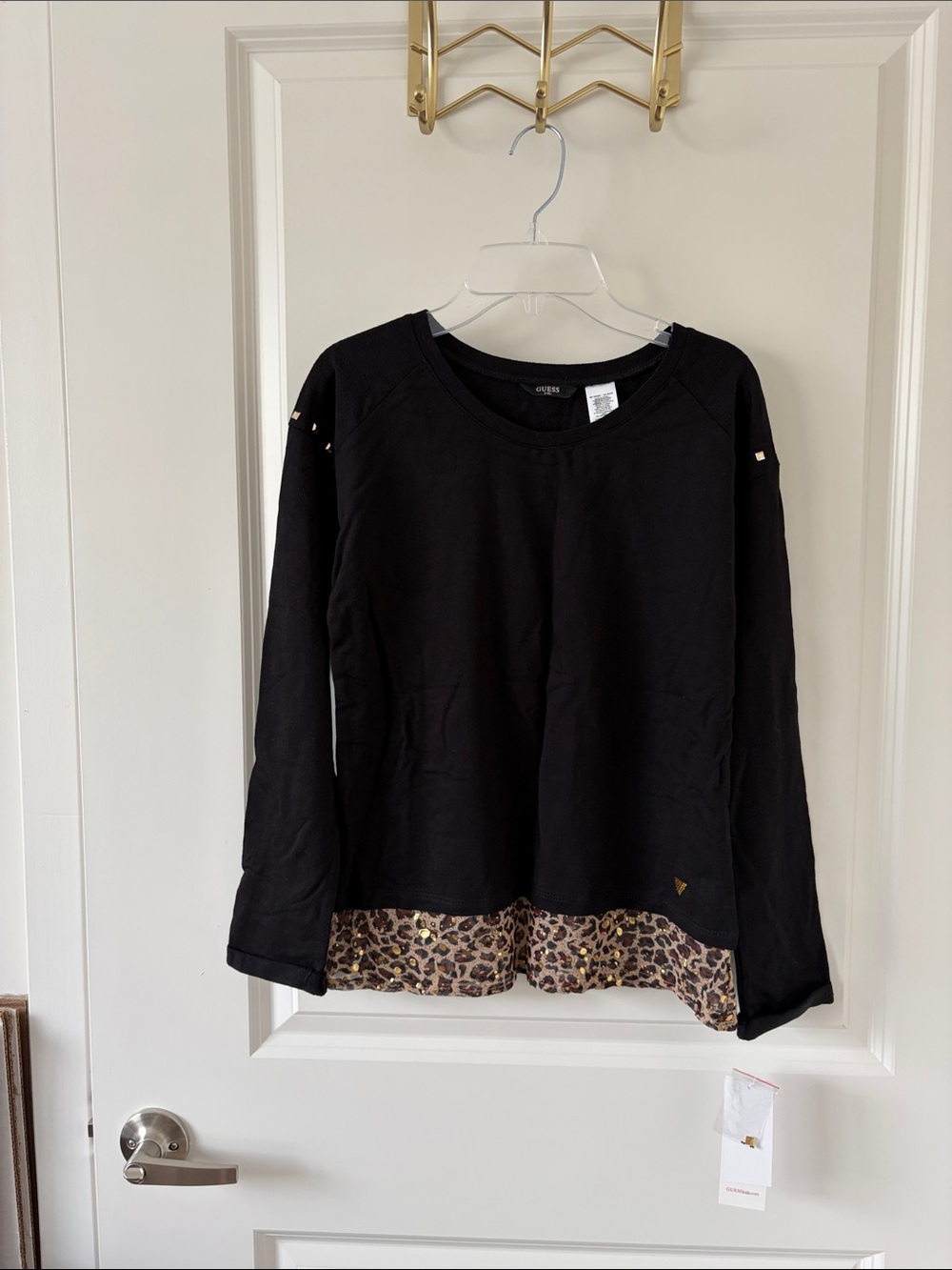 Girl’s Guess Kids Black Sweater